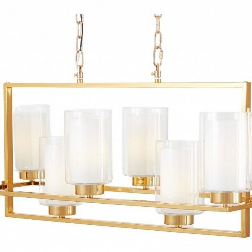 Подвесная люстра Lumina Deco Lino LDP 1239-8 F.GD