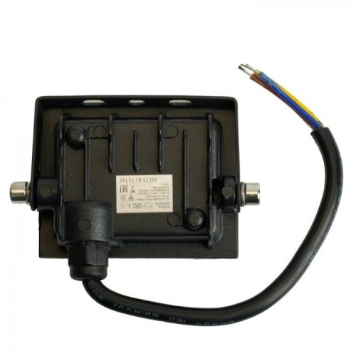 Светодиодный прожектор SAFFIT SFL51-10 IP65 10W 6500K черный 51191