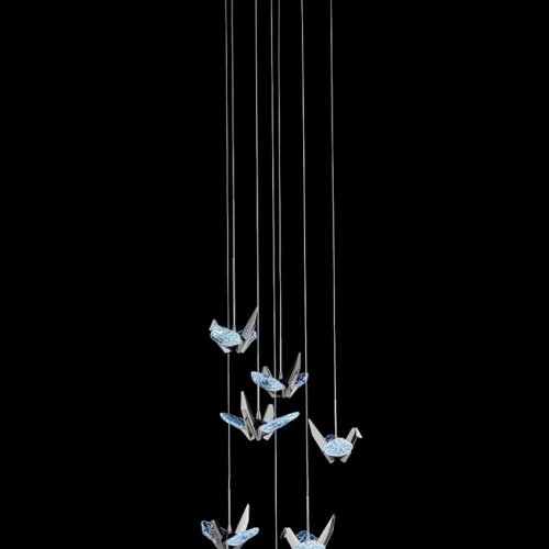 Подвесная люстра Alma LE7706/7 Black Chrome