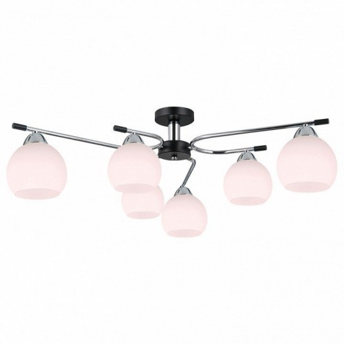 Потолочная люстра Illumico IL0638-6CSQ-24 CR BK LIBRA