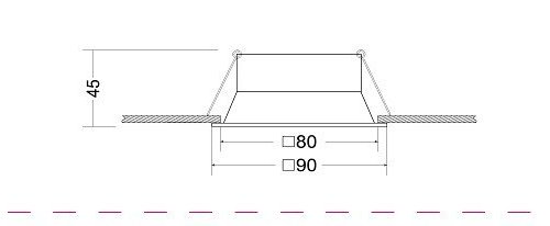 Встраиваемый светильник Maytoni Dot DL029-2-01W