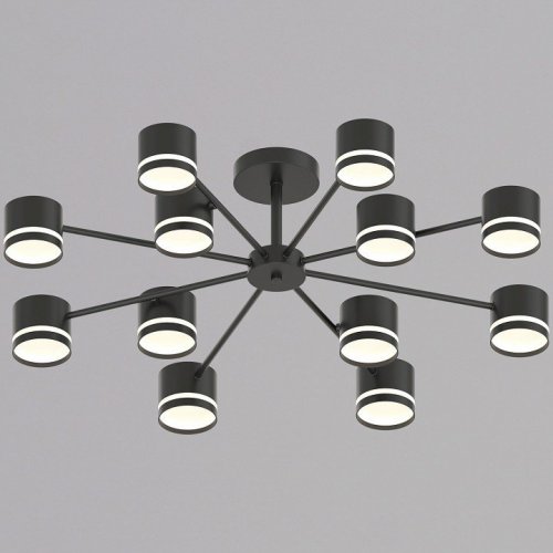 Потолочная люстра Reluce 89730-0.3-12 GX53 BK