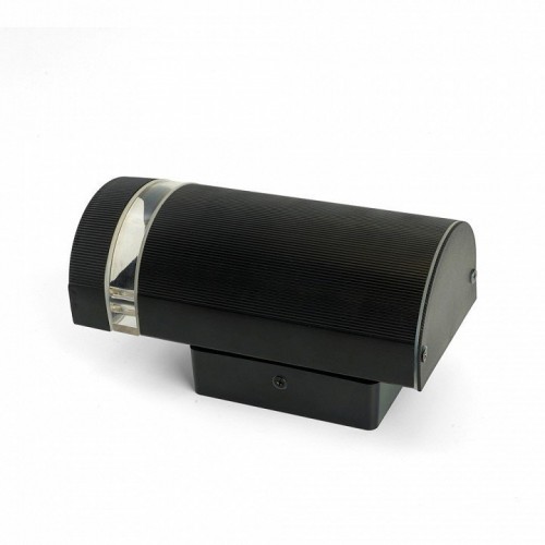 Светильник садово-парковый Feron.ONE DH1701-P, на стену вверх,  GU10 220-240V, черный пластик