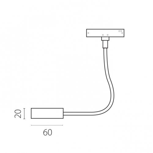 Трековый светильник Linea 236037