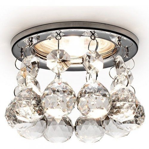 Встраиваемый светильник Ambrella light Crystal K2051 CH/CL Встраиваемый светильник Ambrella light Crystal K2051 CH/CL