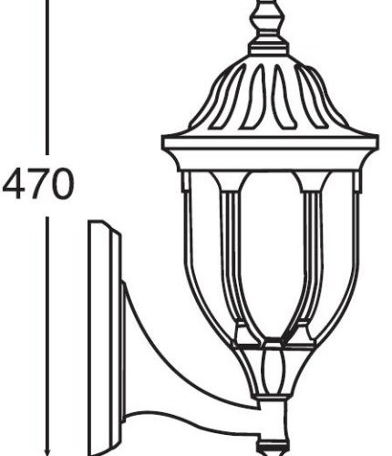 Настенный фонарь Oasis Light уличный GENUYA 92101/04 Bl Настенный фонарь Oasis Light уличный GENUYA 92101/04 Bl