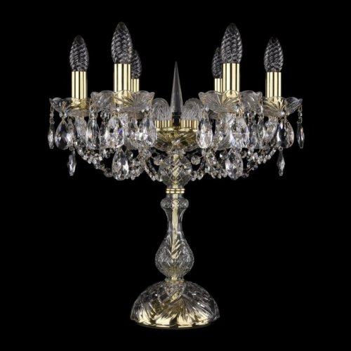 Настольная лампа Bohemia Ivele 1402L/6/141-47/G Настольная лампа Bohemia Ivele 1402L/6/141-47/G