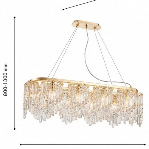 Подвесная люстра Favourite Diadem 4724-10P Подвесная люстра Favourite Diadem 4724-10P