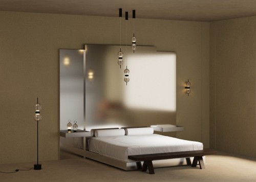 Интерьерная настольная лампа Maytoni Double Moon MOD478RL-L3B3K Интерьерная настольная лампа Maytoni Double Moon MOD478RL-L3B3K