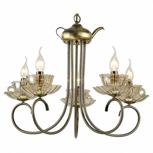 Подвесная люстра Arte Lamp Tet-A-Tet A1750LM-5AB
