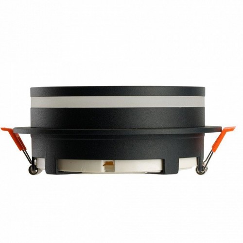 Светильник встраиваемый Feron DL702 LUNA потолочный GX70 черный круг 51098