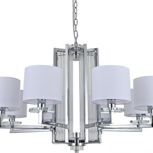 Подвесная люстра Newport 35400 35408+1/C chrome без абажуров