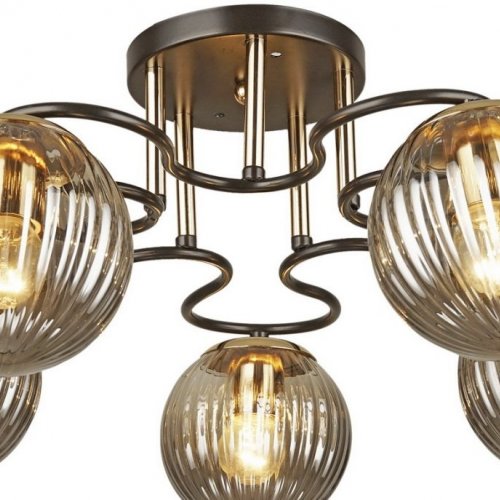 Потолочная люстра Reluce 04204-0.3-05 COFFEE+FGD