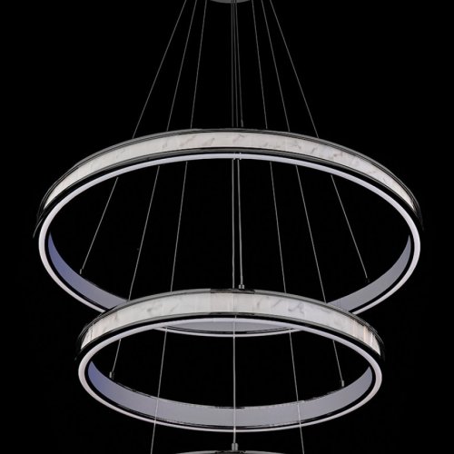 Подвесная люстра Christine LE7702/800-3K Black Chrome