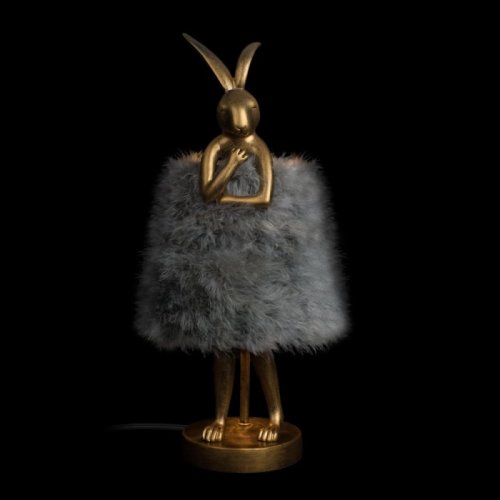 Интерьерная настольная лампа Lapine 10315/A Grey fluff
