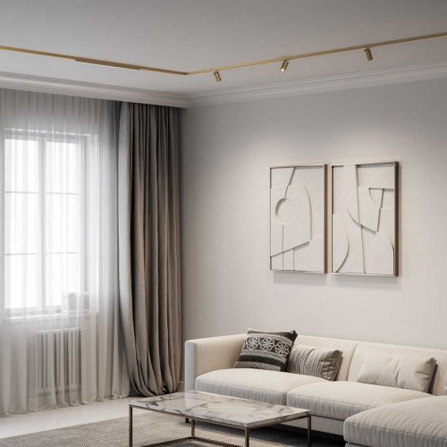 Трековый светильник Elektrostandard Brass Line a071846 Трековый светильник Elektrostandard Brass Line a071846