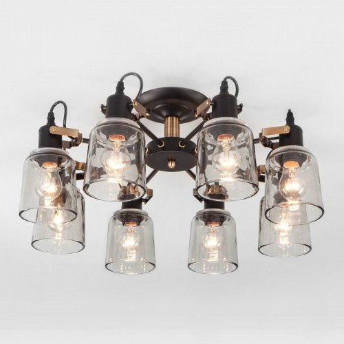 Потолочная люстра Eurosvet Astor 70111/8 черный Потолочная люстра Eurosvet Astor 70111/8 черный