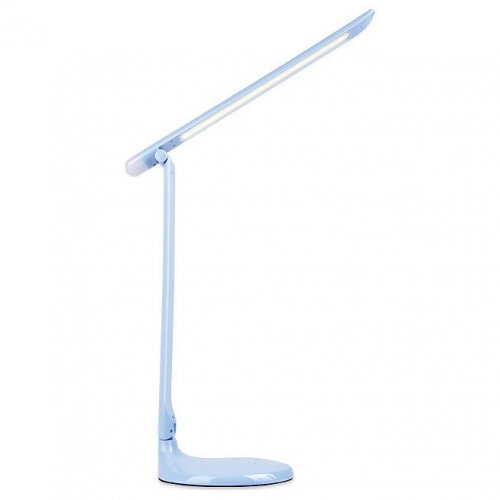 Настольная лампа офисная Ambrella light DE55 DE550 BL голубой LED 3000-6400K 8W Настольная лампа офисная Ambrella light DE55 DE550 BL голубой LED 3000-6400K 8W
