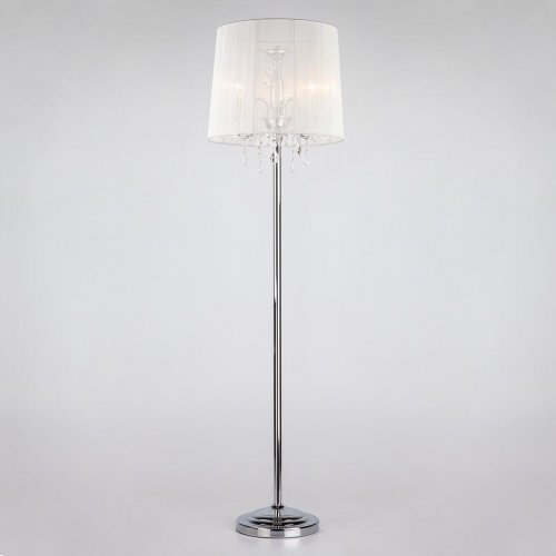 Торшер Eurosvet 2045/3F хром/белый Торшер Eurosvet 2045/3F хром/белый