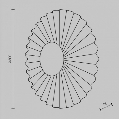 Настенный светильник Maytoni Fiore MOD233WL-L11BS3K