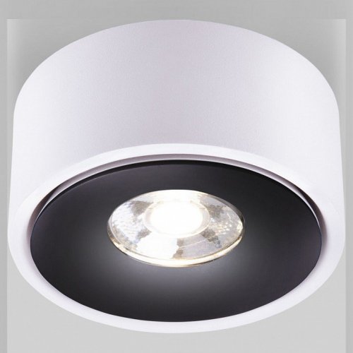 Накладной светодиодный светильник Elektrostandard Glide 25100/Led белый/черный a059332