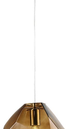 Подвесной светильник Crystal Lux NUESTRO SP1 CHROME/BROWN