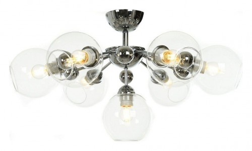 Потолочная люстра Lumina Deco Devoli 8040-7 CHR+PR