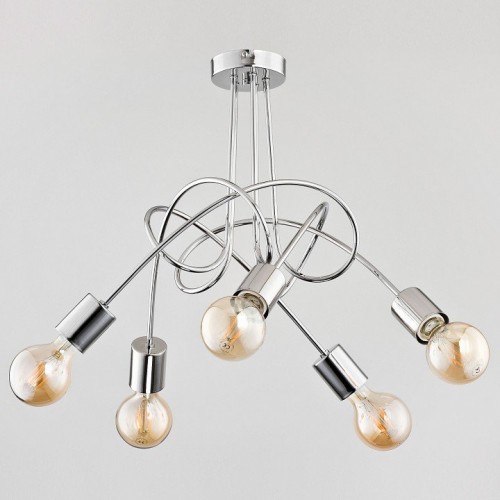 Люстра на штанге ADILUX Tango Chrome 24465 Люстра на штанге ADILUX Tango Chrome 24465