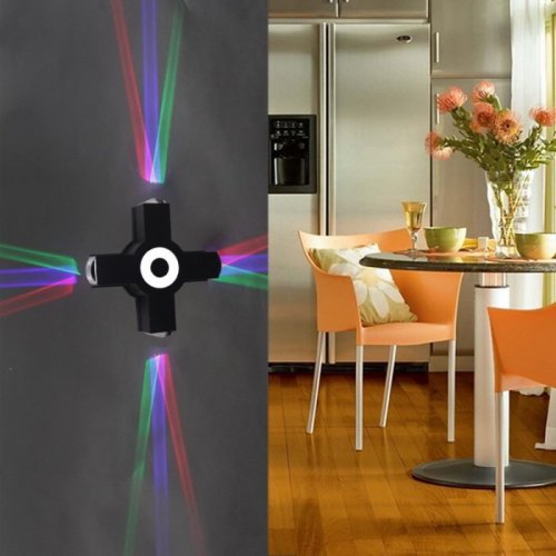 Архитектурная подсветка Reluce 08231-9.2-005U LED3W+4*3W RGB BK