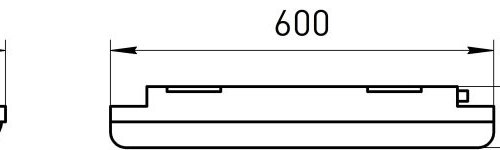 Настенно-потолочный светильник SPP-2 SPP-211-0-40K-036