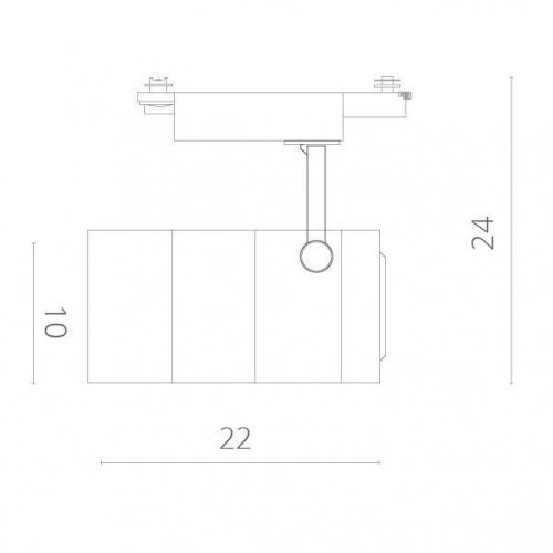 Трековый светильник Arte Lamp Cinto A2712PL-1WH Трековый светильник Arte Lamp Cinto A2712PL-1WH