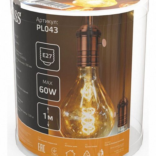 Подвесной светильник Gauss Decor PL043