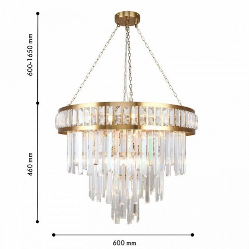 Подвесная люстра Favourite Preston 4732-12P