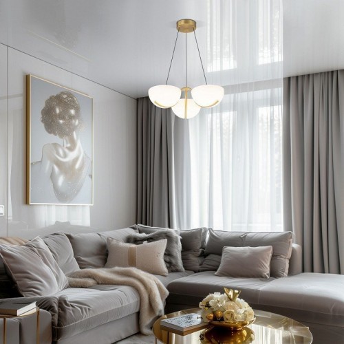 Подвесной светильник Eurosvet Emisfero 50083/3 LED золото