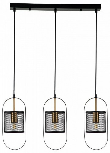 Подвесной светильник Indigo Via 10009/3P Black