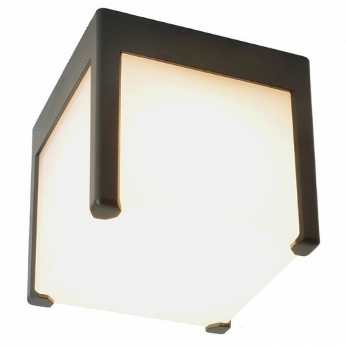 Светильник садово-парковый Feron DH0606, на стену, GX53 230V, черный 51336