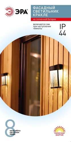 Настенный светильник уличный ЭРА ERAFS012-15