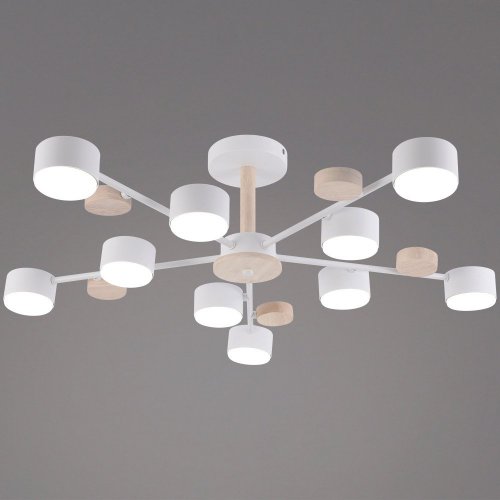 Потолочная люстра Reluce 03758-0.3-10 WT+WOOD GX53