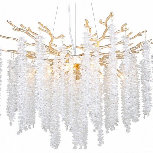 Подвесная люстра Mineral FR1010PL-08G Подвесная люстра Mineral FR1010PL-08G