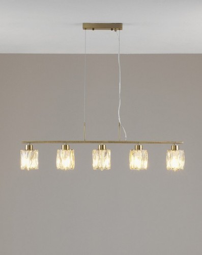 Подвесная люстра Moderli Prismique V11683-5P Подвесная люстра Moderli Prismique V11683-5P