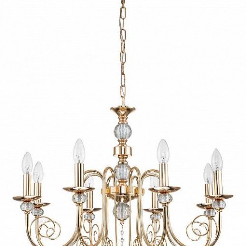 Подвесная люстра Escada Shine 678/8PL Gold Подвесная люстра Escada Shine 678/8PL Gold