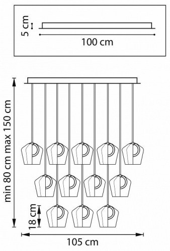 Потолочная люстра Lightstar Caramello 796349