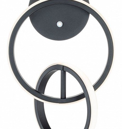 Настенный светодиодный светильник Escada Relation 10230/SG LED Black