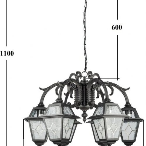 Уличный светильник подвесной Oasis Light FARO 91170/6/16 Bl