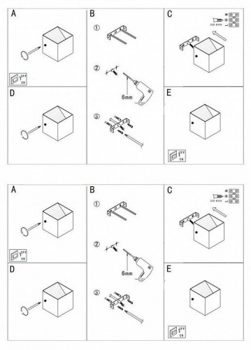 Настенный светильник DesignLed MISTERY GW-9201A-5-WH-WW