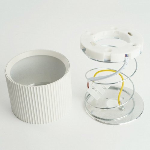 Светильник потолочный Feron HL458  Barrel ARIA 12W, 230V, GX53, белый