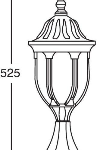 Наземный фонарь Oasis Light 92104 Bl Наземный фонарь Oasis Light 92104 Bl