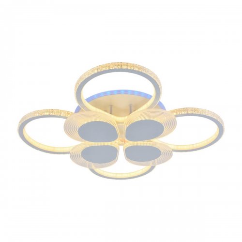 Потолочная светодиодная люстра Profit Light 5891/4+4A WHT