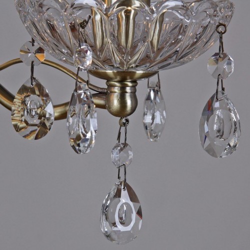 Подвесная люстра Illumico IL0265-5PSQ-24 AB CASTOR