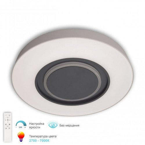 Потолочный светильник APL LED Turin 3306.B246-450 White/Grey Потолочный светильник APL LED Turin 3306.B246-450 White/Grey